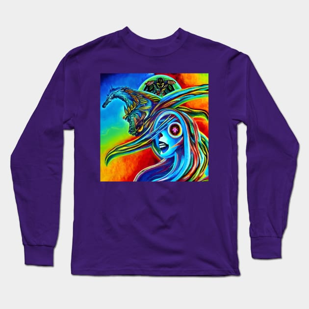 Underworld Long Sleeve T-Shirt by Psychedelicmind